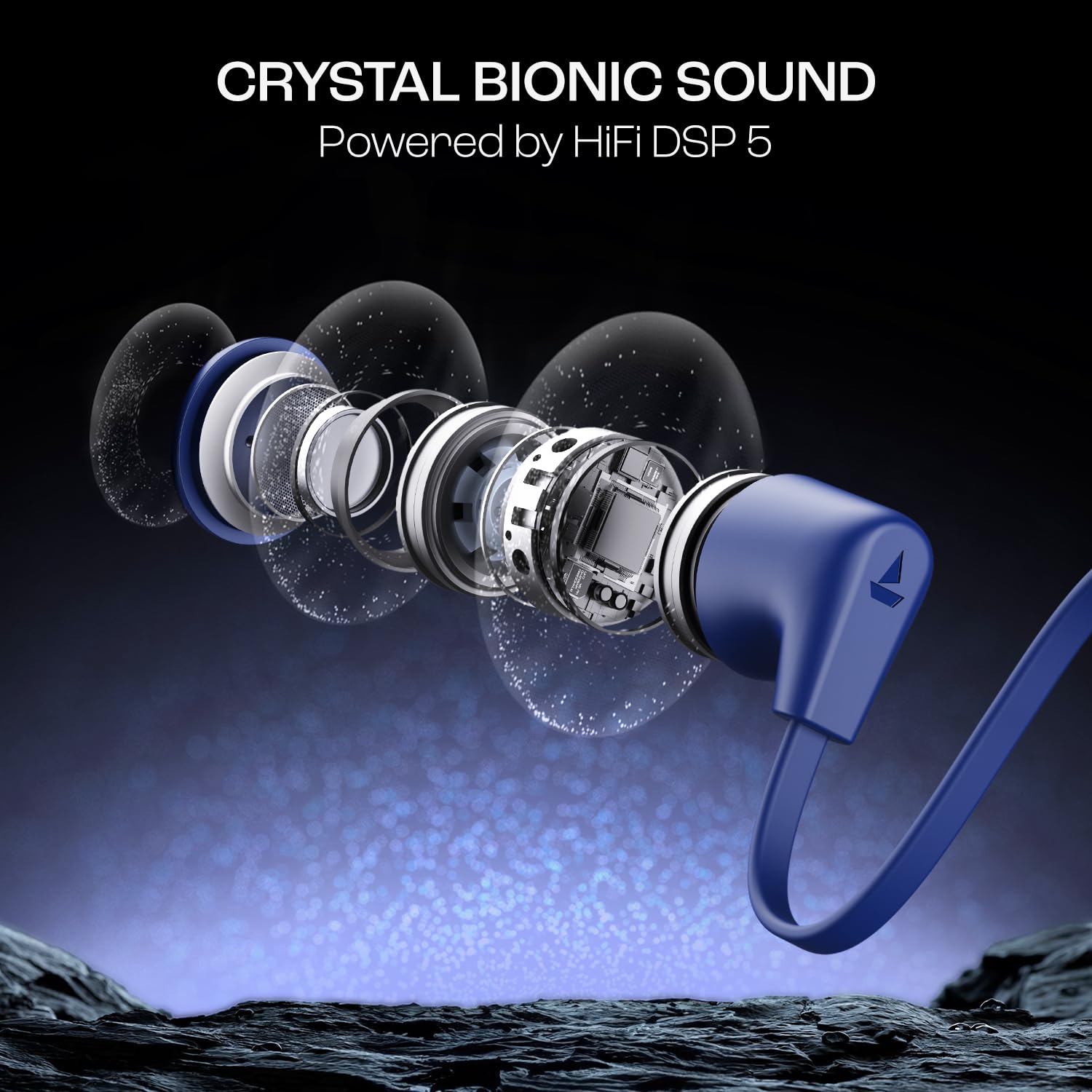 Buy boAt Rockerz Trinity with 150 Hours Playback, Crystal Bionic Sound ...