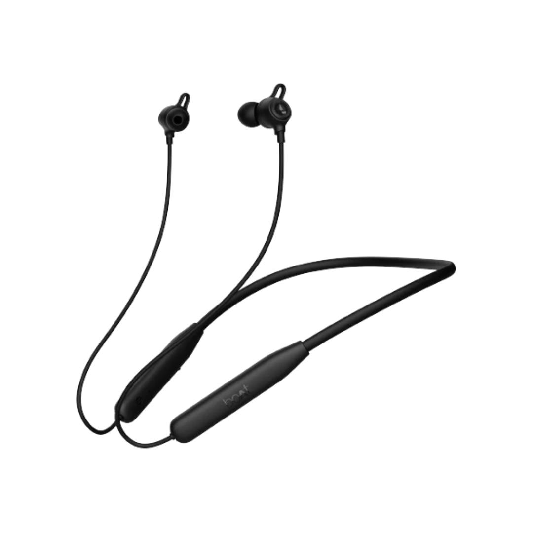 Buy boAt Rockerz 109 Neckband with Environmental Noise Cancellation IPX5 Water Resistant ASAP Charge Active Black at suryaelectronics.in